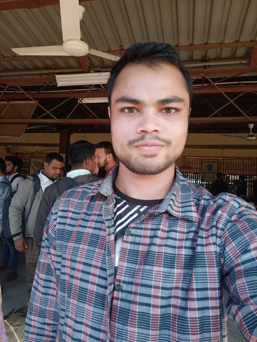 Monirul Hasan Mithu at Rangpur Railway Station
